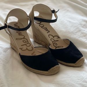 🌷Sam Edelman espadrille wedge-heel sandals Size 9 - perfect for spring & summer